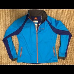Bright blue Columbia shell - like new!